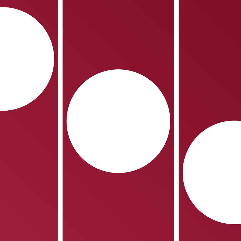 Das Bild zeigt eine Grafik mit drei versetzten Punkten zwischen zwei Linien.